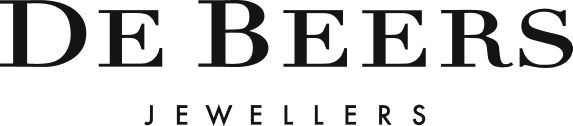 De Beers Jewellers brand name in black text on a white background.